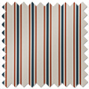 The British Stripe Co. Mary, Teignbridge No.2 - Twist&Fit Roman Blind